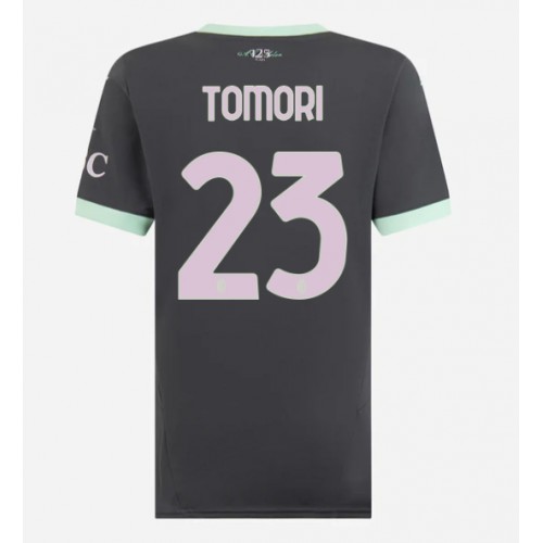 Fotballdrakt Dame AC Milan Fikayo Tomori #23 Tredjedrakt 2024-25 Kortermet